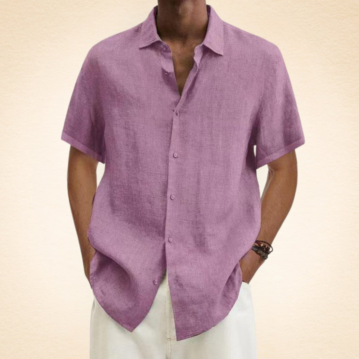 לנואר™ | חולצה אלגנטית מל Linen