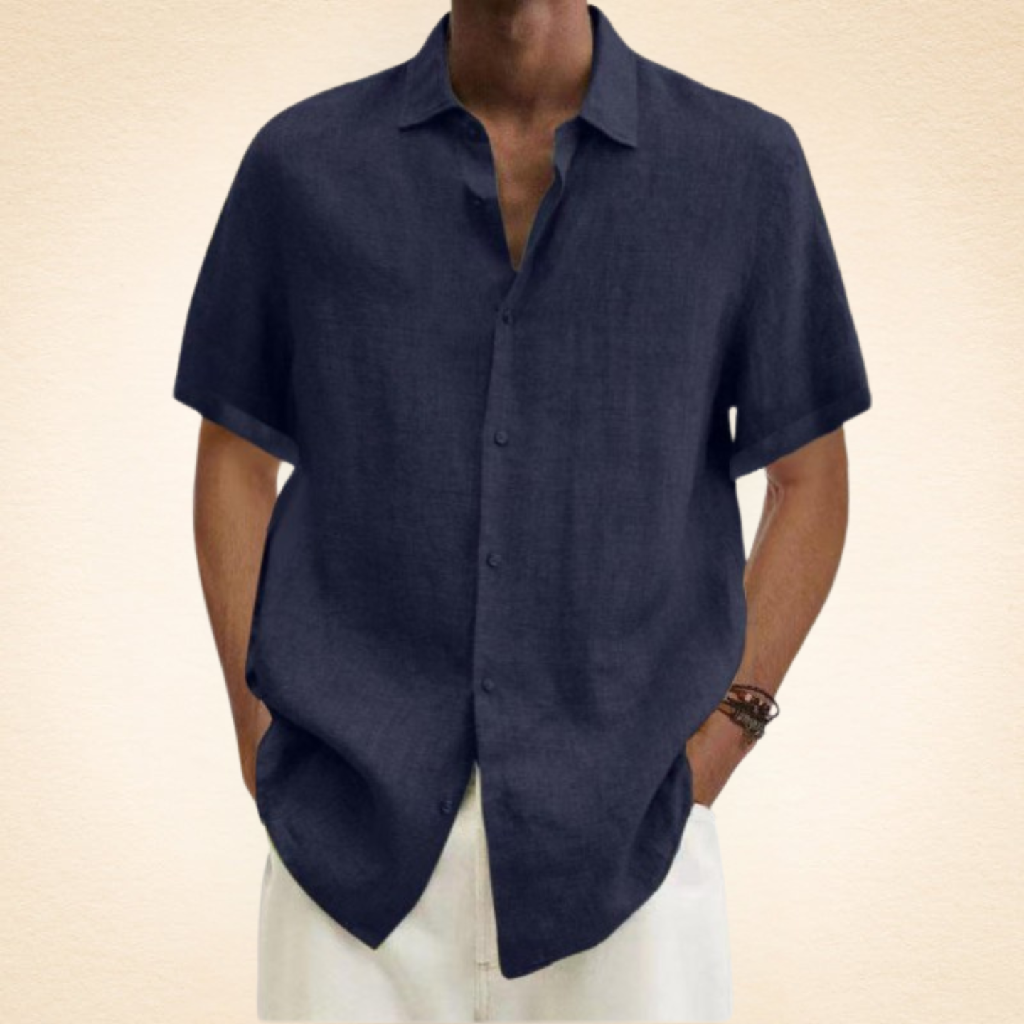 לנואר™ | חולצה אלגנטית מל Linen